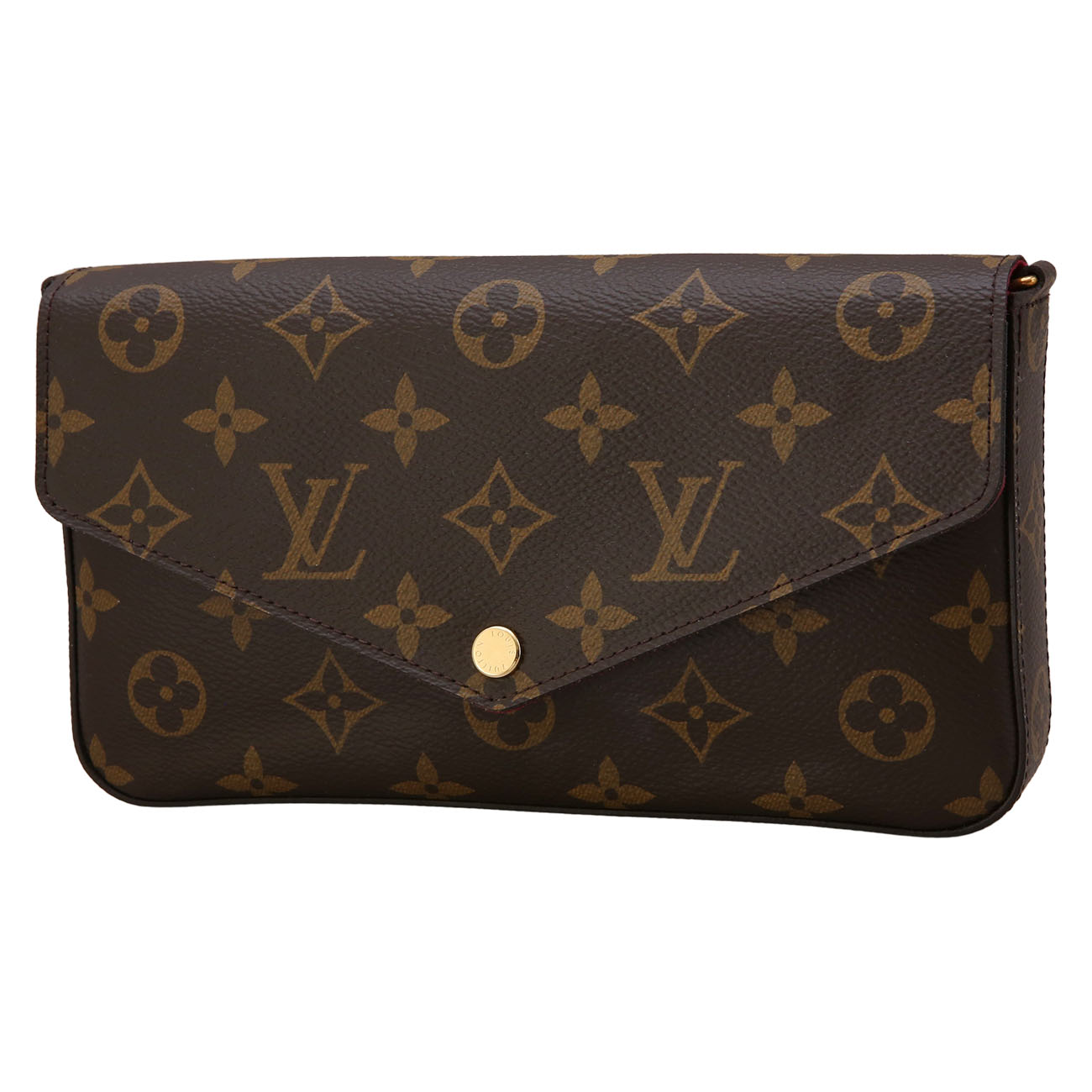 LOUIS VUITTON(USED)루이비통 모노그램 체인 월릿 크로스백